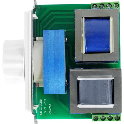 Rockville VOL850 50W x2 Wall Stereo Volume Controller 8 Ohm, 11-Step Rotary Knob, 20Hz-20kHz, 30dB Attenuation, for Home Theater and Commercial Audio Systems