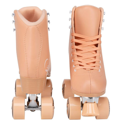 C SEVEN C7skates Cute Roller Skates for Girls and Adults (Peachy Keen, Youth 5 / Men's 5 / Women's 6)