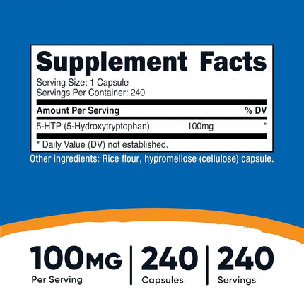 Nutricost 5-Htp 1 Bottle