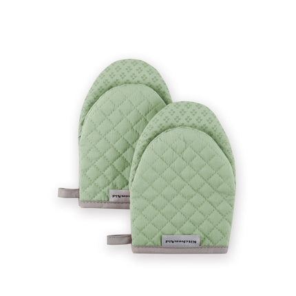 KitchenAid Asteroid Mini Oven Mitt, 5.5"x8", Pista