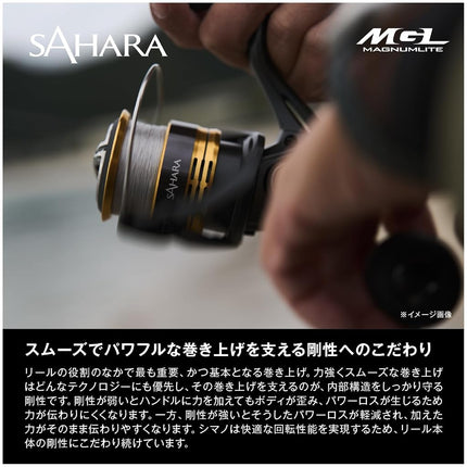 Shimano 22 Sahara Fishing Reel Shipped from Japan 2022 Model (500)