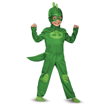Gekko Classic Toddler PJ Masks Costume, Medium/3T-