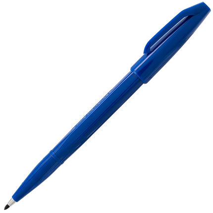 Pentel Arts Sign Pen, Fiber-tipped, Blue Ink 36-pk Canister (S520PC36C)