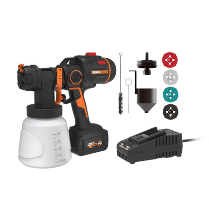 WORX NITRO 20V Cordless Paint Sprayer Power Share 