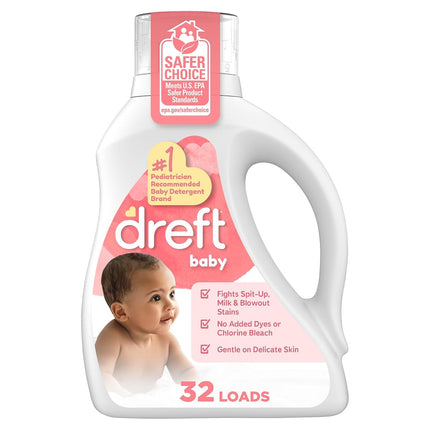 Dreft Stage 1: Newborn Baby Liquid Laundry Deterge