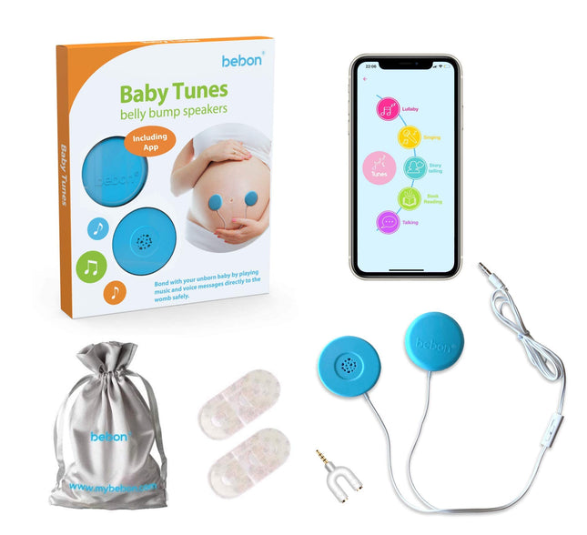 Baby-Bump Headphones – Plays and Shares Music, Sou