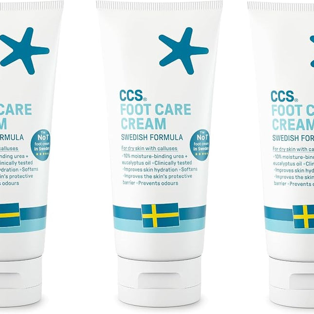 CCS Foot Care Cream with 10% Urea, 175ml Tube, Pac