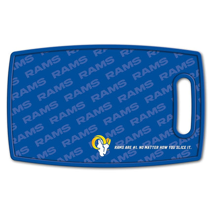 YouTheFan NFL Los Angeles Rams Logo Series Cutting Board