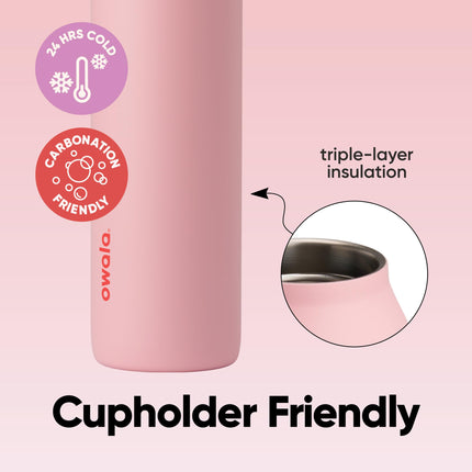 Owala FreeSip Twist - Stainless Steel - 24-oz. - Pink (Angel Food Cake) (Amazon)