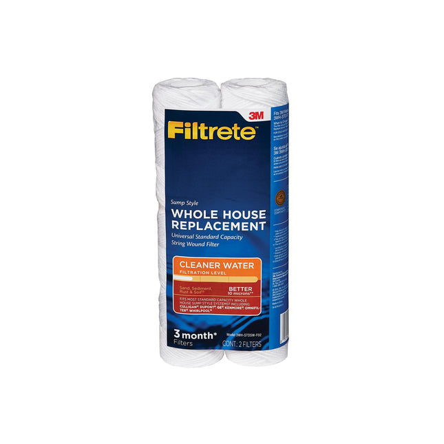 Filtrete 3WH-STDSW-F02 Water Cartridge, White, Rep