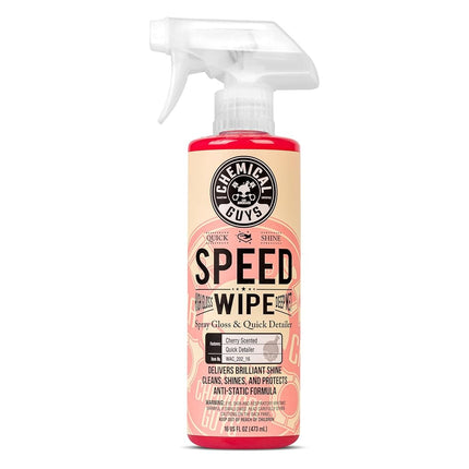Chemical Guys Speed Wipe Spray Gloss & Quick Detailer, 16 oz - US