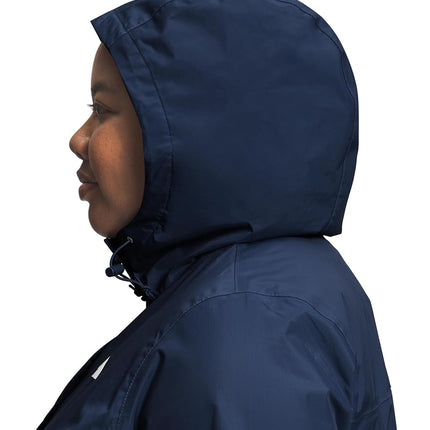 THE NORTH FACE Women's Antora Jacket, Summit Navy, 1X Plus