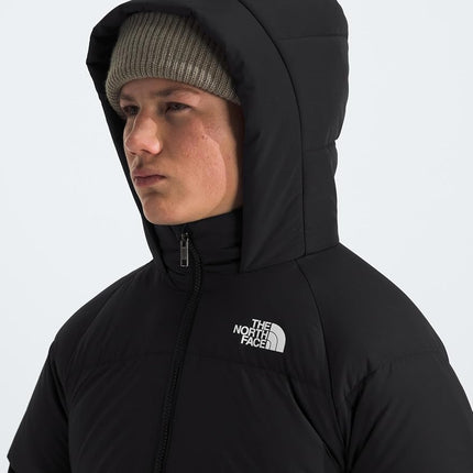 THE NORTH FACE Teen North Down Fleece-Lined Short Parka, Blk, XXL