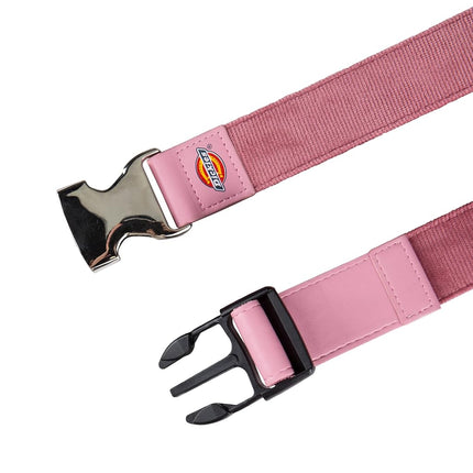 Dickies Women's Speed Clip Buckle Belt, Pink Cord, L-x-L