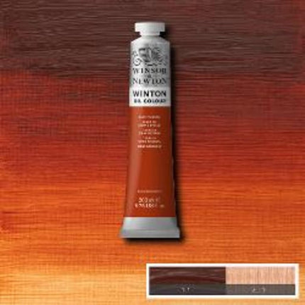 Winsor & Newton Winton 200ml Oil Colour - Burnt Sienna,1437074