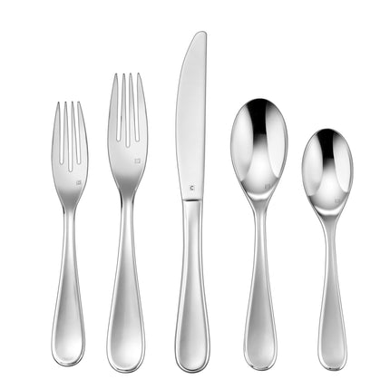 Cuisinart Flatware Elite Maree Collection, Silver,