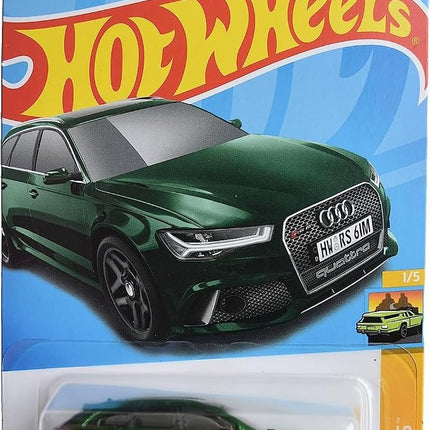 Hot Wheels 17 Audi RS 6 Avant, HW Wagons 1/5 [Green] 187/250