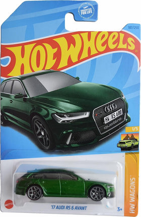 Hot Wheels 17 Audi RS 6 Avant, HW Wagons 1/5 [Gree