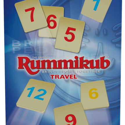 Rummikub Travel in Collectible Tin 106 Plastic Til