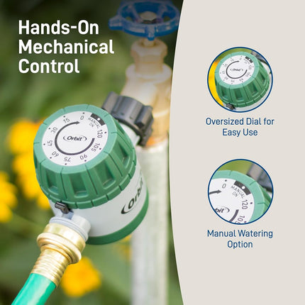 Orbit Hose Timer, Colors May Vary, 1