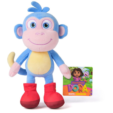 Official Dora Boots Plush Toy, 8-Inch Stuffed Animal for Ages 3+