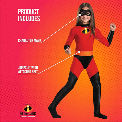 Disney Official Premium Violet Incredibles Costume Kids Fancy Dress Outfit for The Incredibles Characters, Large
