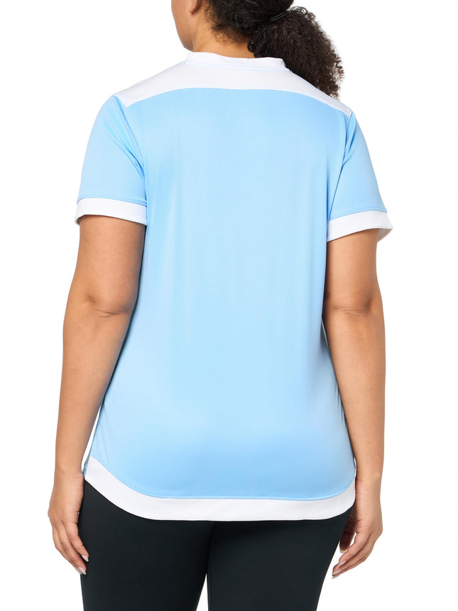 Under Armour Women's Maquina 3.0 Jersey, (475) Carolina Blue / / White, L