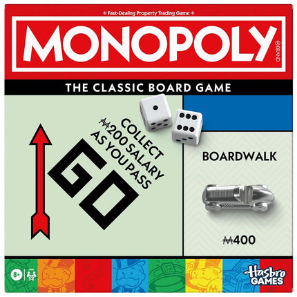 Monopoly Board Game | Classic Game with Storage Tr