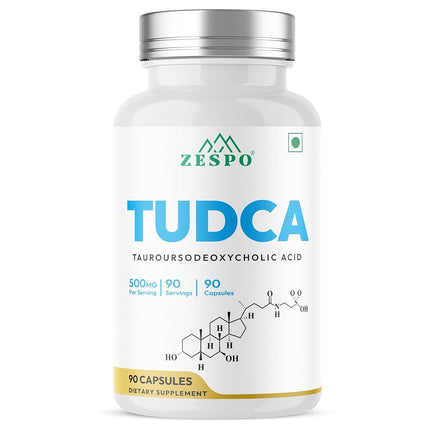 Zespo TUDCA Supplement 500mg – 90 Capsules Premium