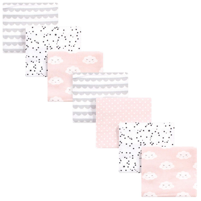 Hudson Baby Unisex Baby Cotton Flannel Receiving B