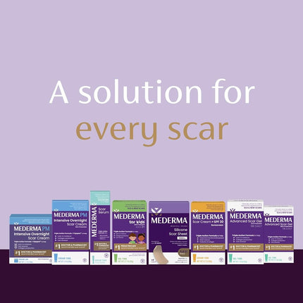 Mederma PM Intensive Overnight Scar Cream, Works with Skin's Nighttime Regenerative Activity, Clinically Shown to Make Scars Smaller and Less Visible, 1.7 Oz (48g)