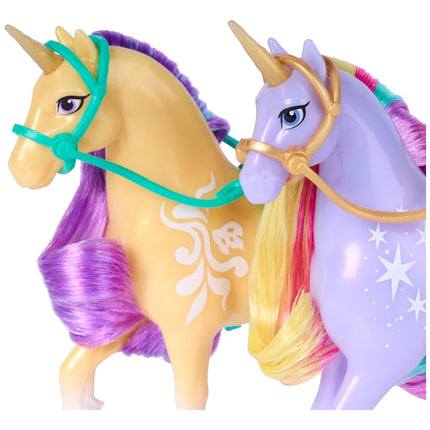 Unicorn Academy, Magic Unleashed Adventure Pack with Sophia, Ava, Ravenzella, Wildstar, Leaf and More, Dolls and Unicorn Toys for Girls Ages 4 and up