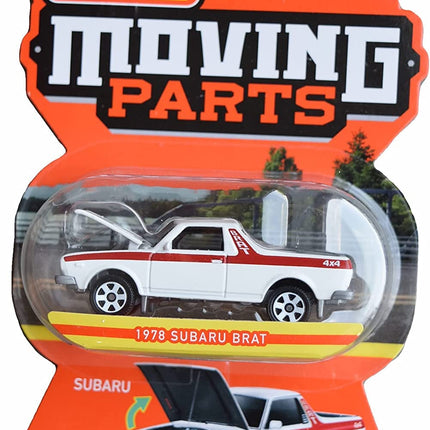 Hot Wheels Matchbox 1978 Subaru Brat, Moving Parts