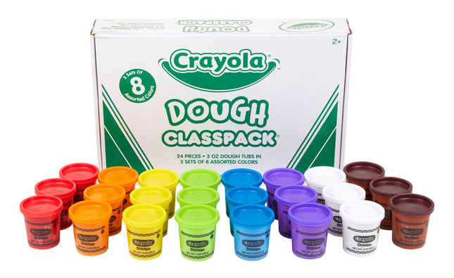 Dough Modeling CRAYOLA CLASSPACK 3 OZ Set of 24