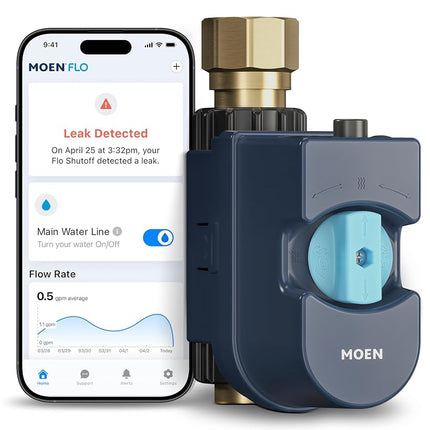 Moen 900-006 Flo by Moen 1-Inch Smart Water Shutof