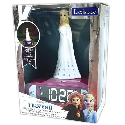 LEXIBOOK, Frozen Nightlight Alarm Clock, RL800FZ