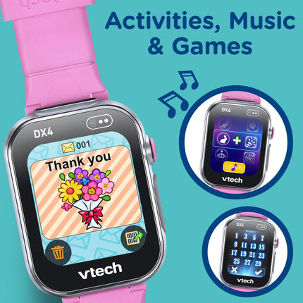 VTech KidiZoom Smartwatch DX4, Rosa