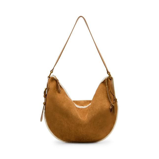 Steve Madden Cozie Hobo, Chestnut, One Size, Cozie