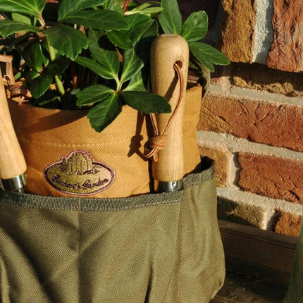 Esschert GT05 Design GT05 28 x 28 x 26cm Textile Garden Tools Bag - Green
