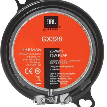 JBL GX328 3-1/2" Coaxial Car Audio Loudspeakers