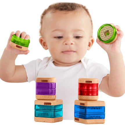 Fisher-Price Wooden Toys Surprise Inside Shapes Set