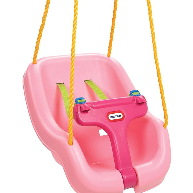 little tikes 2-in-1 Snug 'n Secure Swing, Pink