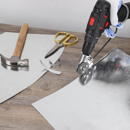dirnatel Upgraded Electric Drill Plate Cutter Attachment/Adapter
