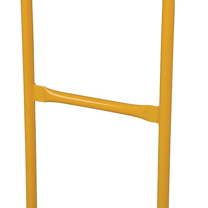 Vestil VDKR-2 Pipe Safety Railing with Powder Coat Yellow Finish, Steel, 24" Length, 1-5/8" Outside Diameter