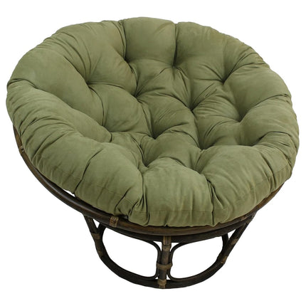 Blazing Needles,Polyester Microsuede Papasan Cushi