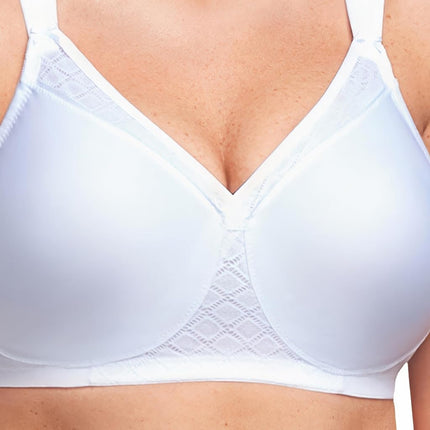 Glamorise MagicLift Seamless T-Shirt Wirefree Bra 1080 (Women's & Women's Plus) White