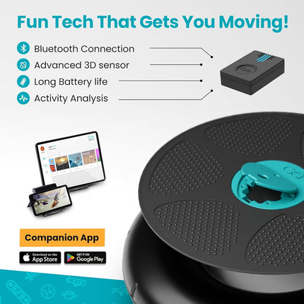 GoBalance Sport-Play Premium Interactive Wooden Balance Board Bluetooth App
