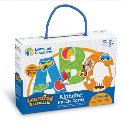 Learning Resources LER8590 Alphabet Puzzle Cards