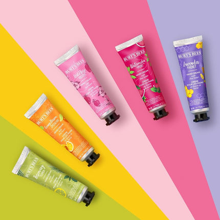 Burt’s Bees Hand Cream for Very Dry Hands, Orange Blossom & Pistachio, Hand Moisturiser With Shea Butter, 28.3g