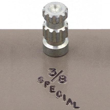 Prime-Line H 3813 Tee Handle Crank with 3/8-Inch Bore, Champagne,(Pack of 2)